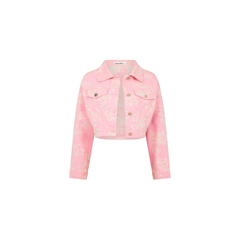 11520: Cropped Denim Jacket - Pixie Denim