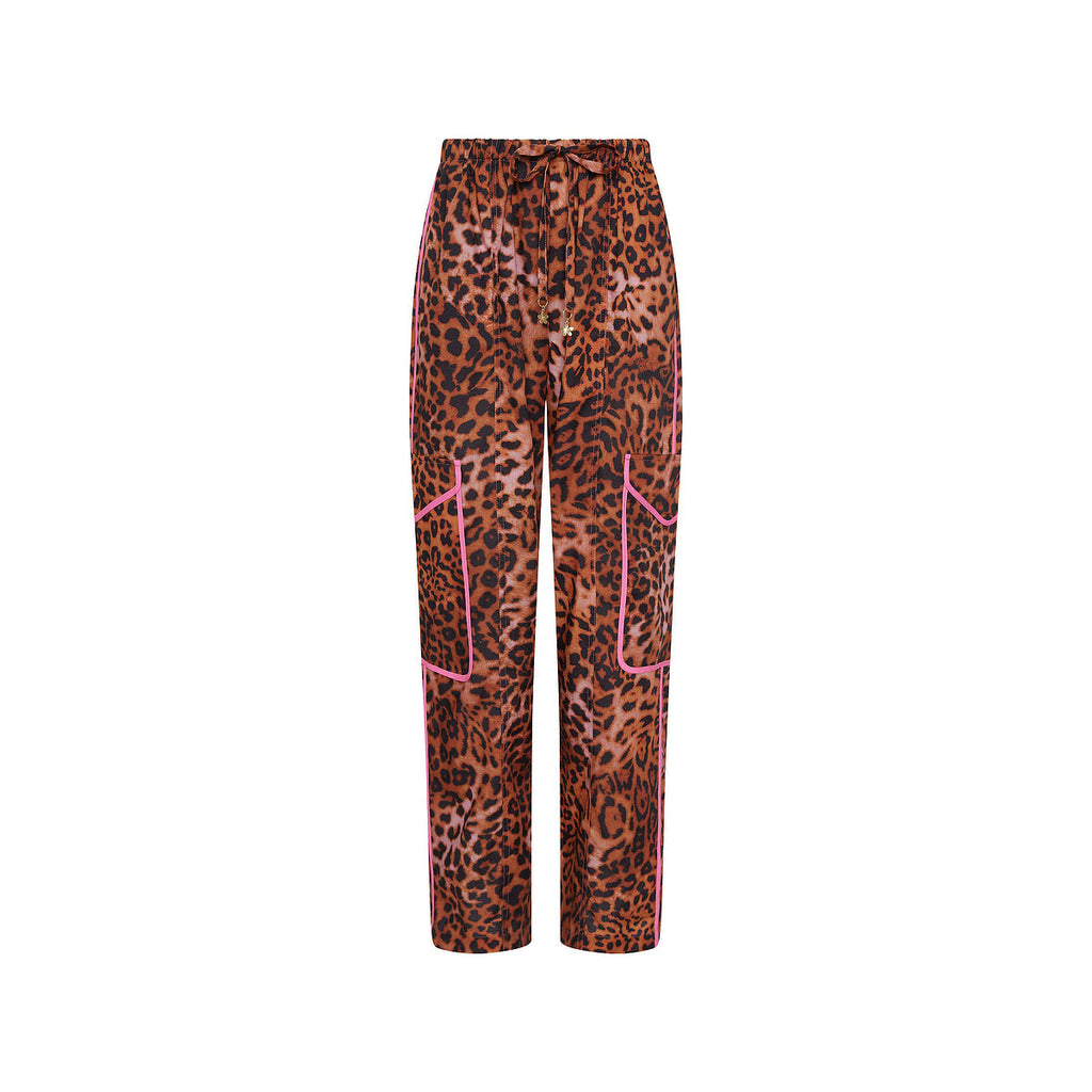 12472: Essential Cargo Pants - Leopard Lasso