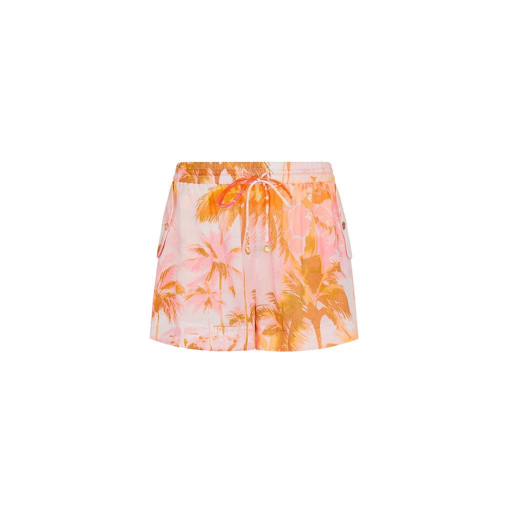 12573: Lightweight Summer Shorts - Wild Skies