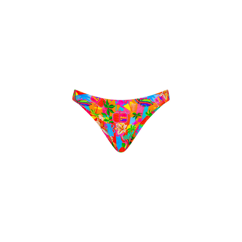 BOT229: Minimal Full Coverage Bikini Bottom - Havana Haven