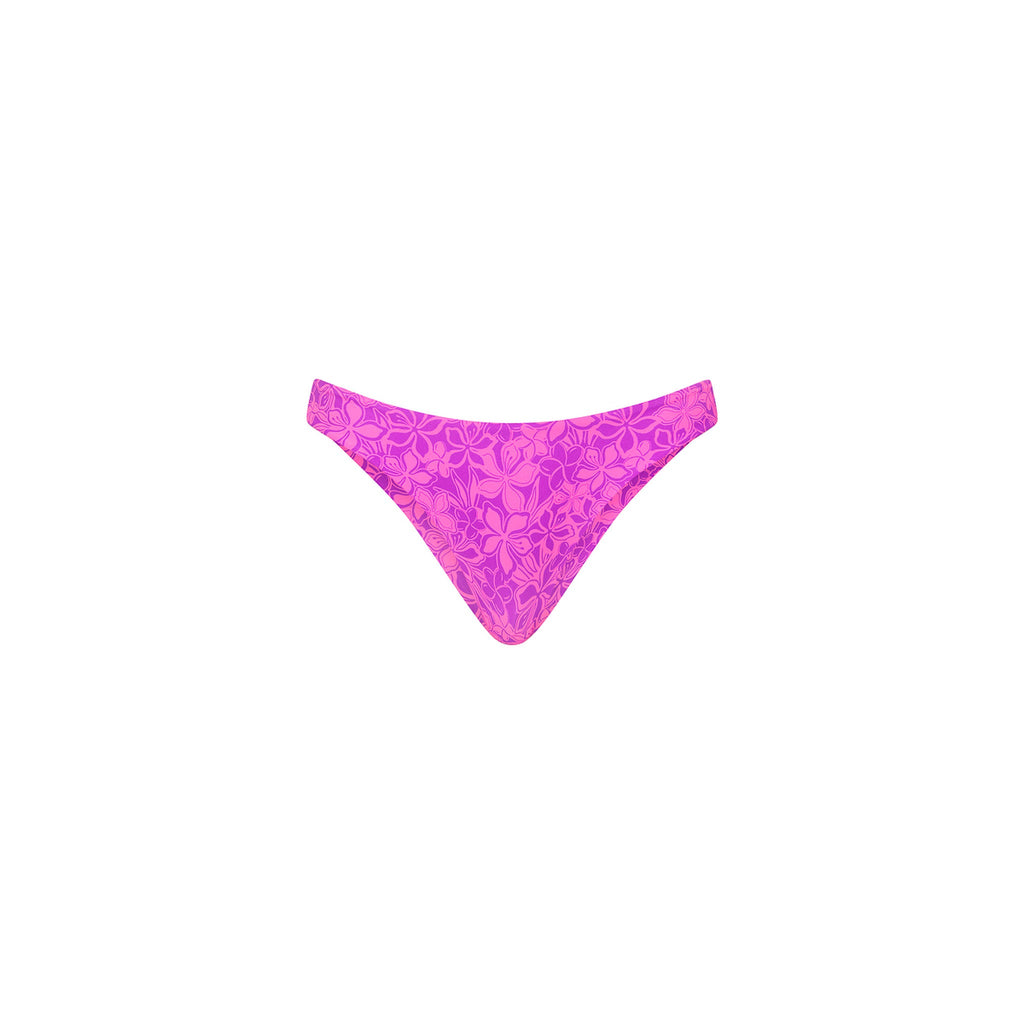 BOT229: Minimal Full Coverage Bikini Bottom - Bubble Berry