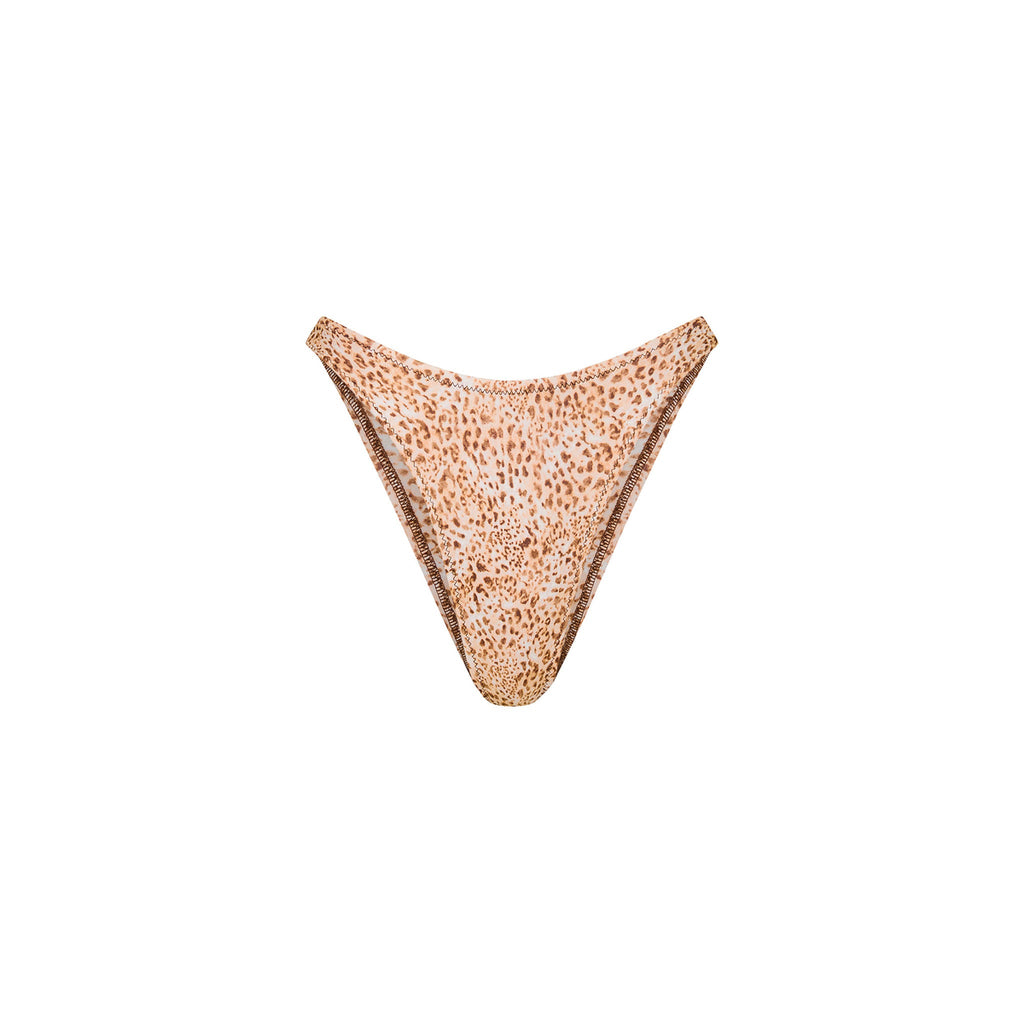 BOT232: High Leg Vintage Bikini Bottom - Wild Skies
