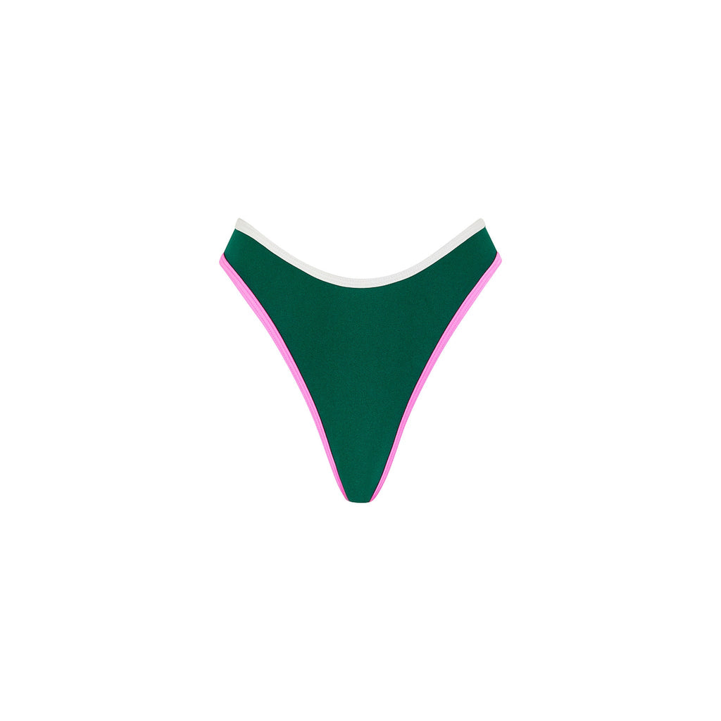 BOT248: High Leg Thong Bikini Bottom - Siren Song