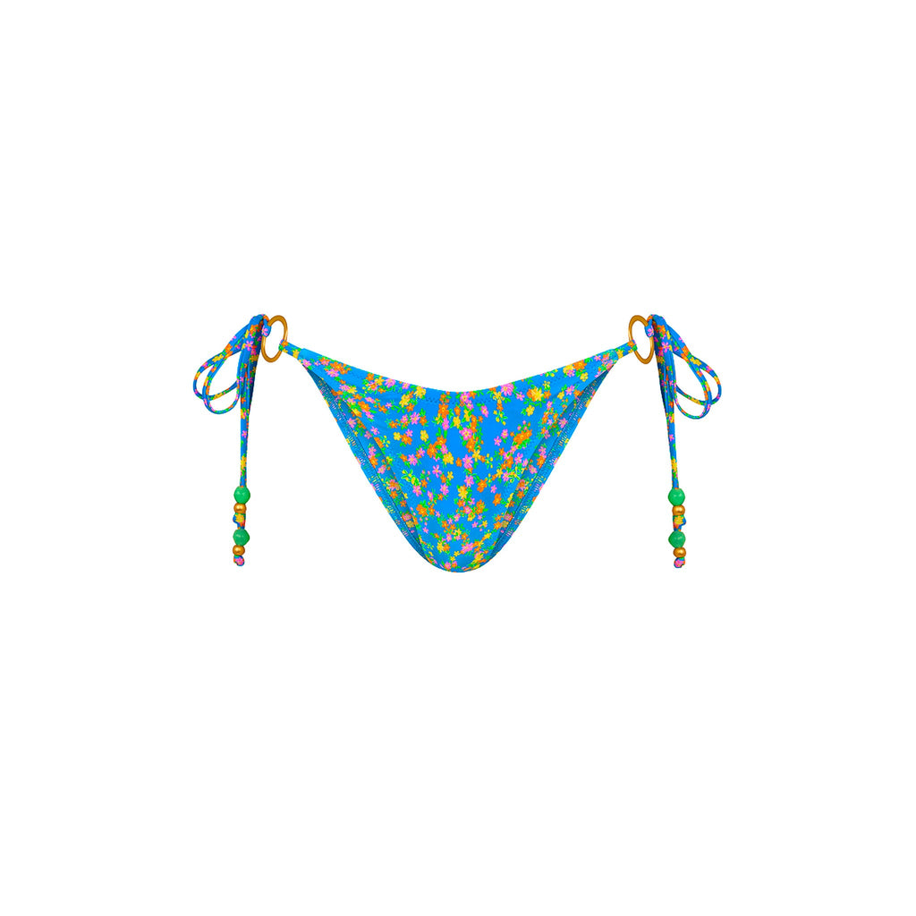 BOT261: Ring Cheeky Tie Bikini Bottom - La Belle