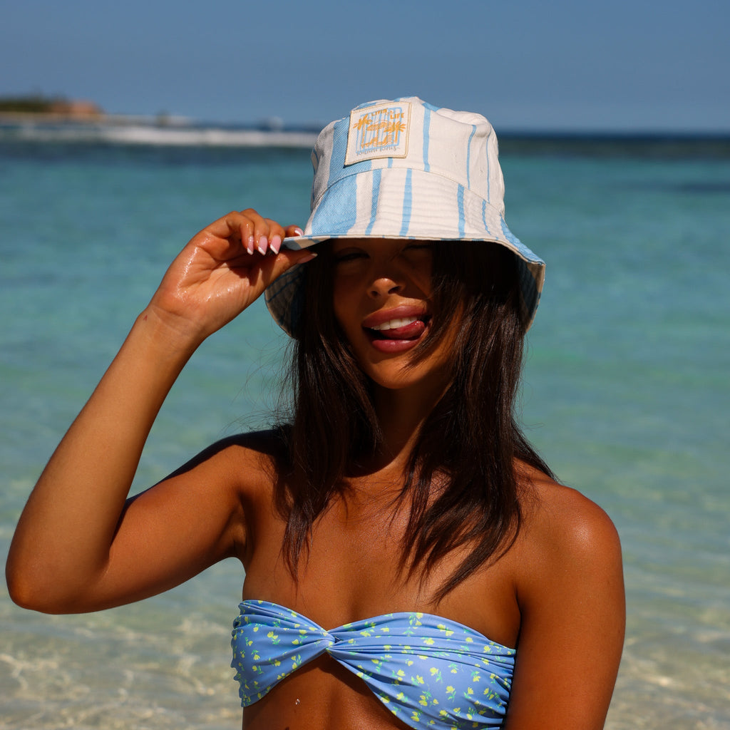 17498: Fitted Bucket Hat - Sunny Daze