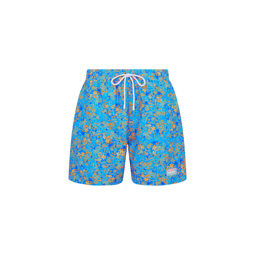 TRUNK110: Men's Swim Trunks - Cream Soda