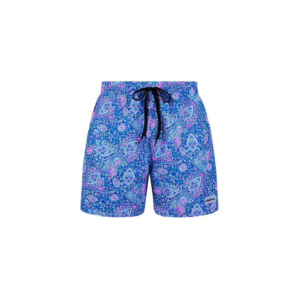 TRUNK110: Men's Swim Trunks - Lilac Moon