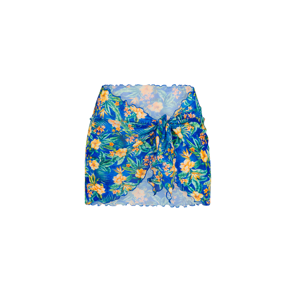 SAR102: Mini Mesh Sarong - Tropez Tides