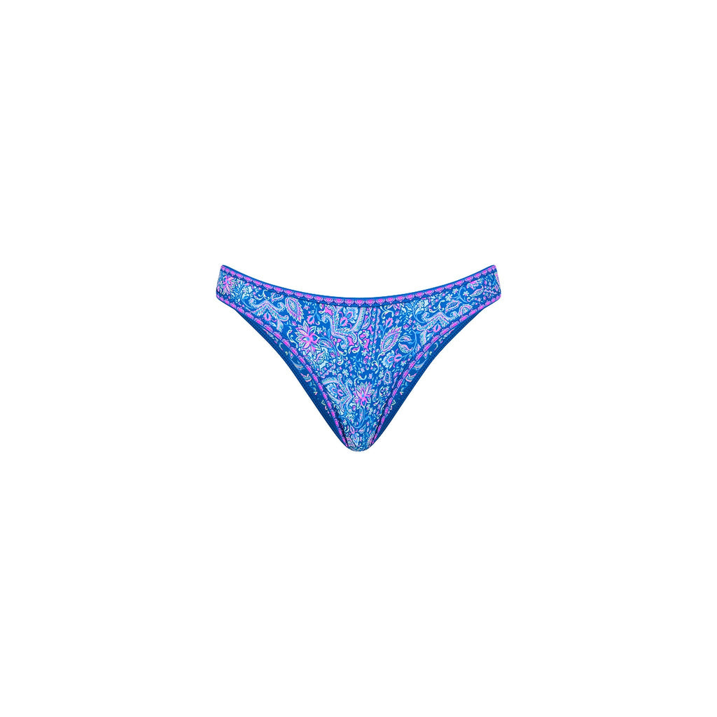 BOT249: Modest Bind Full Coverage Bikini Bottom - Lilac Moon