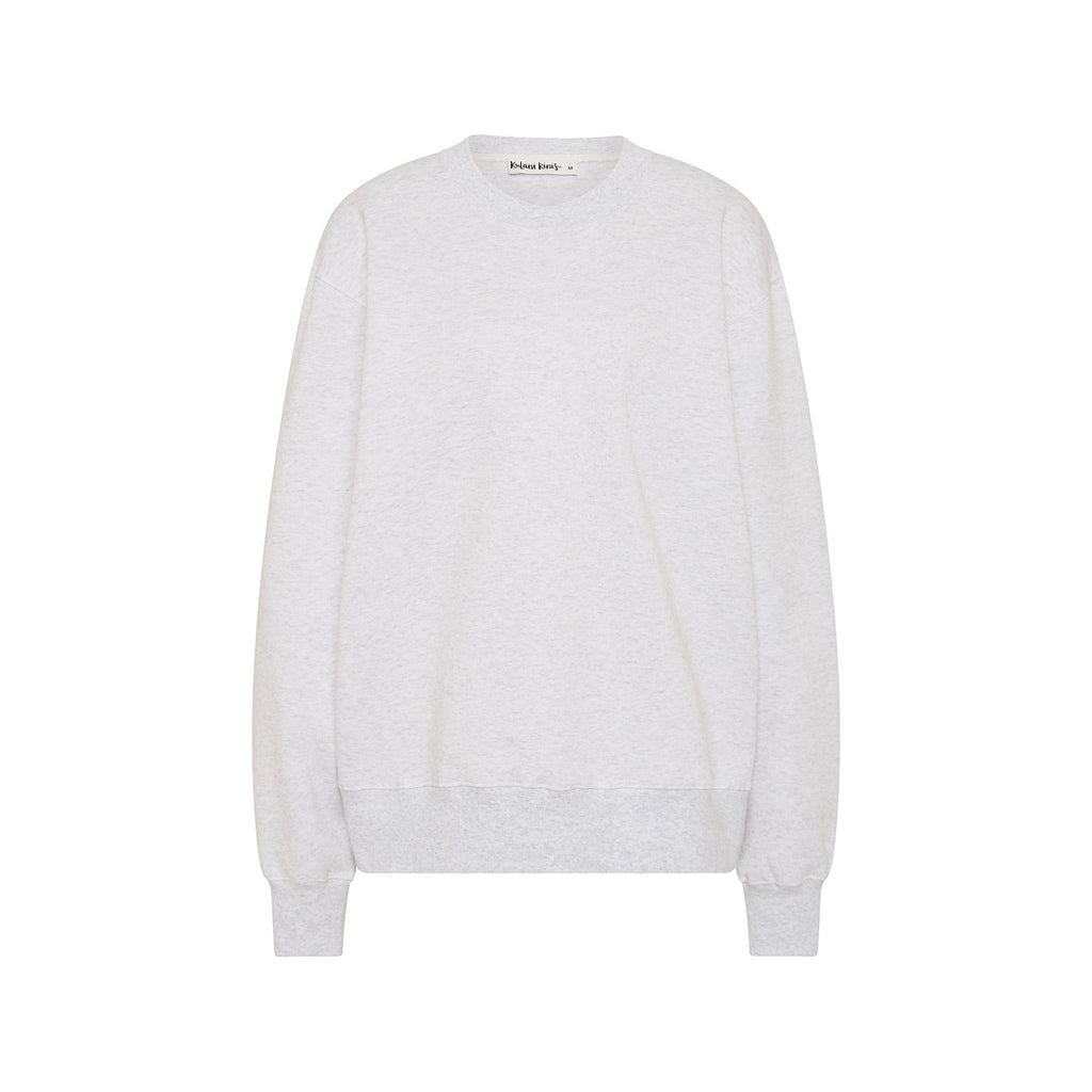 51559: Unisex Crew Neck Sweater - Silver Stone