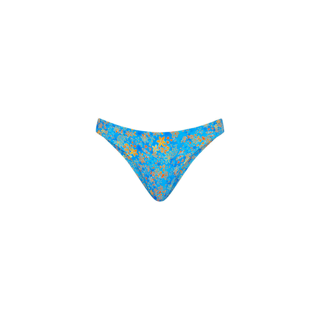 BOT229: Minimal Full Coverage Bikini Bottom - Cream Soda