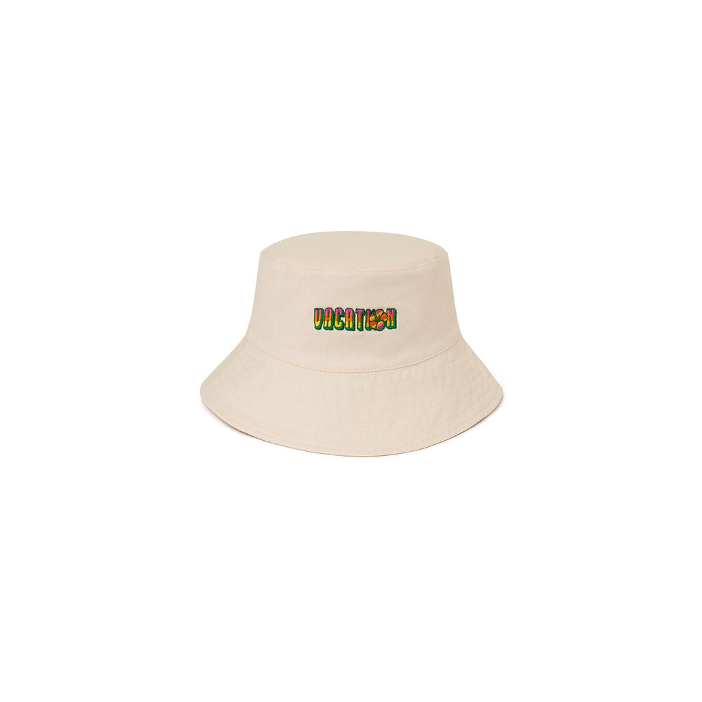17567: Embroidered Bucket Hat - Volley Vacay