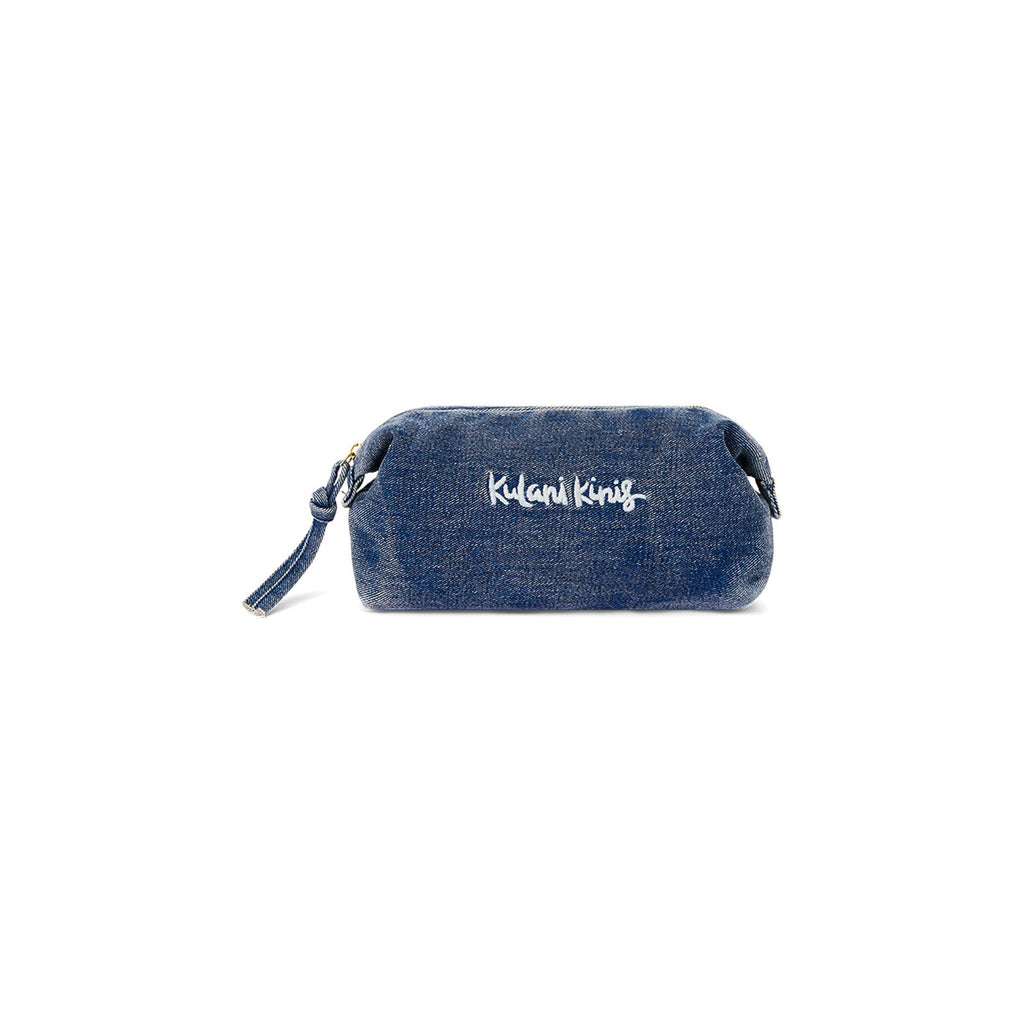 57442: Curved Travel Pouch - Deep Denim