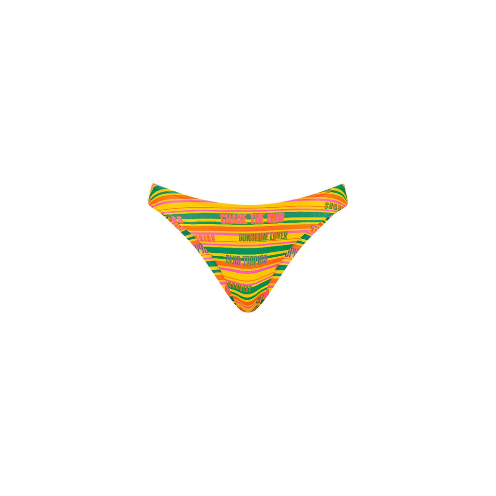 BOT229: Minimal Full Coverage Bikini Bottom - Sunshine Lover