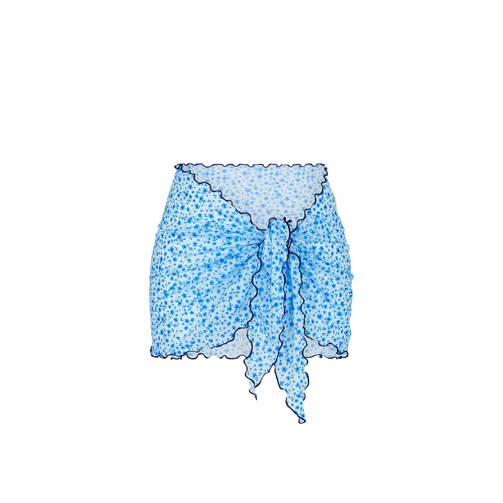 SAR102: Mini Mesh Sarong - Dream Flower