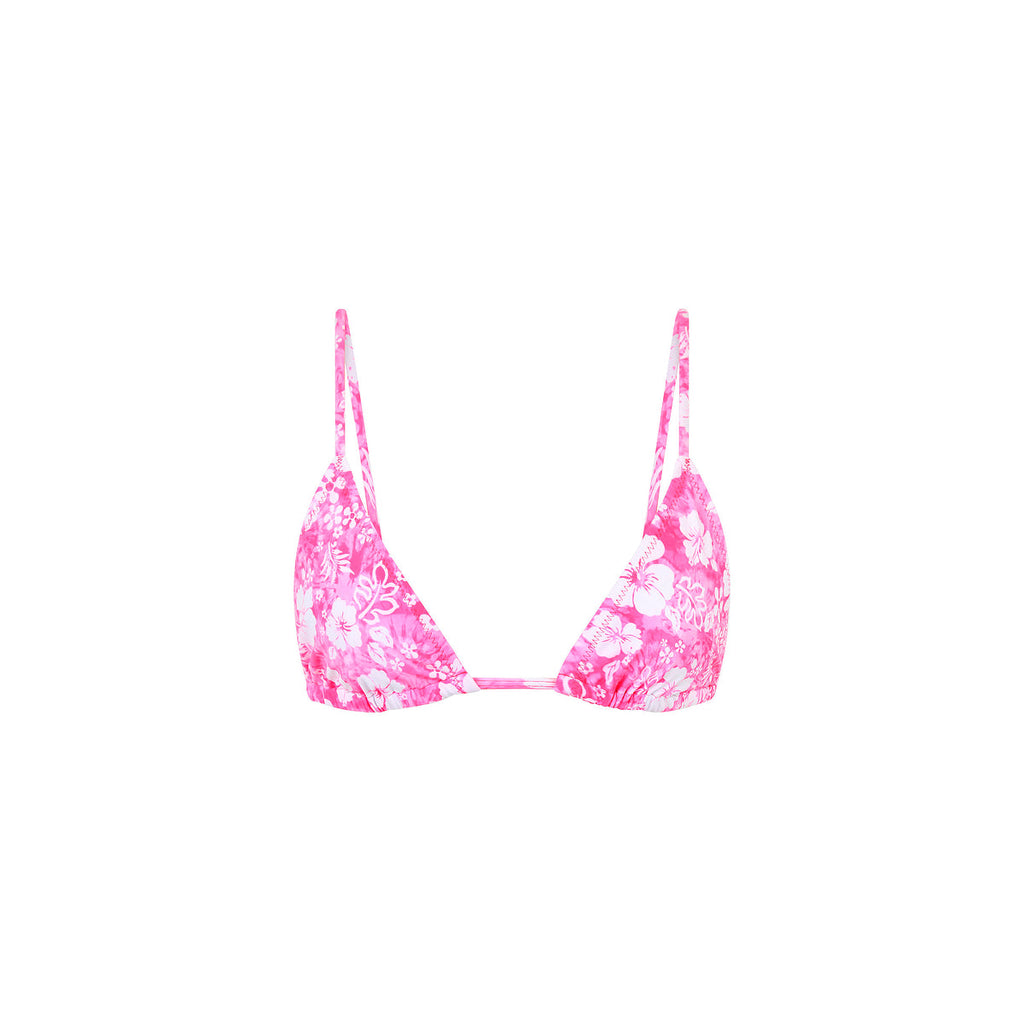 TOP119: Bralette Bikini Top - Island Blush