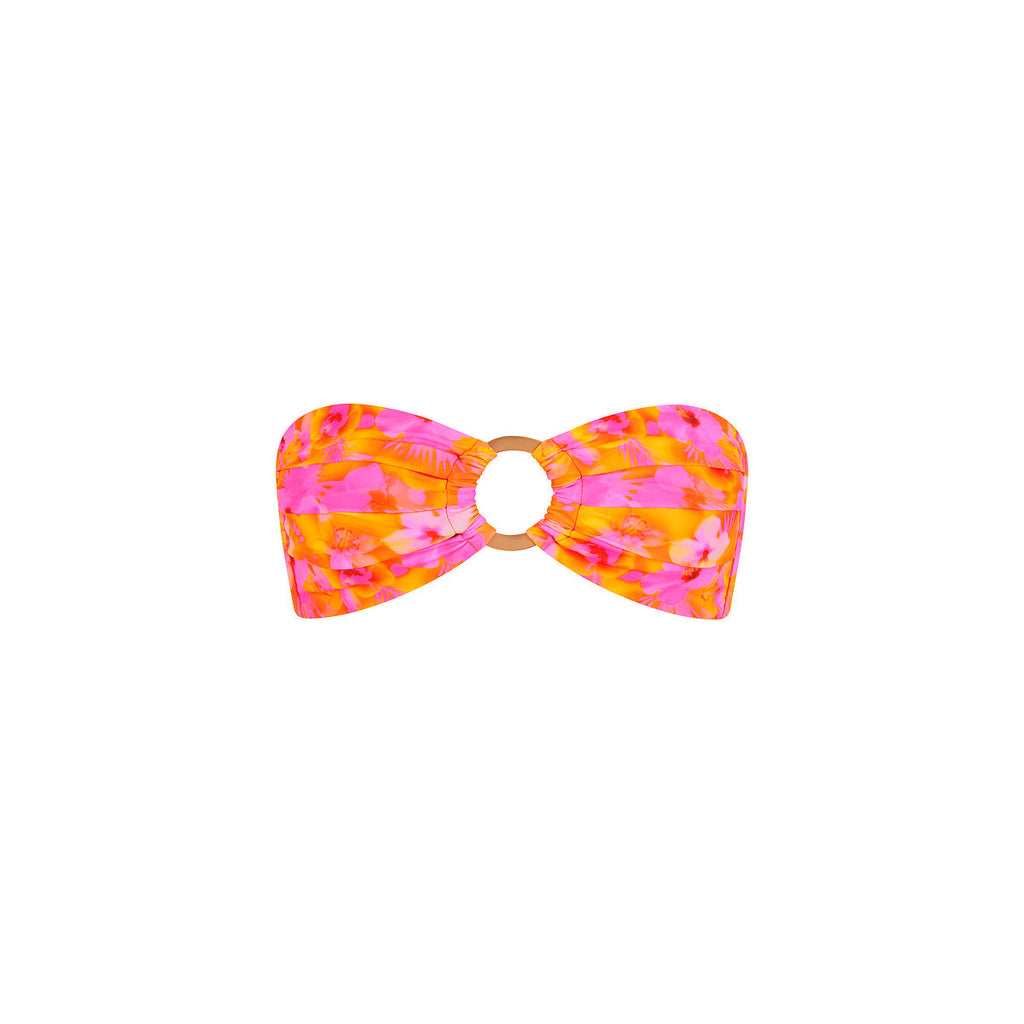 TOP154: Strapless Bandeau Bikini Top - Honey Baby
