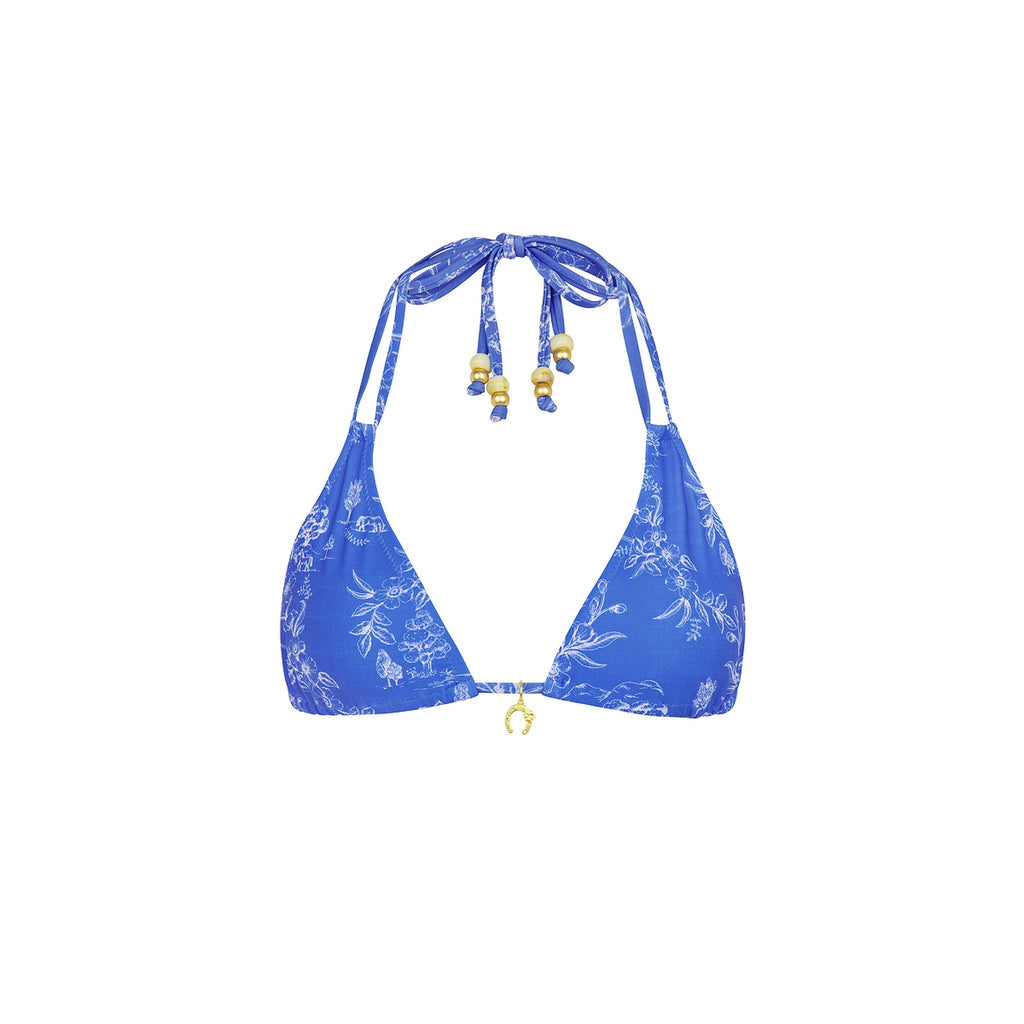 TOP155: Halter Bralette Bikini Top - Rodeo Romeo