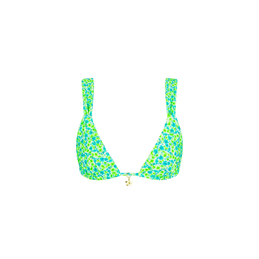 TOP161: Slide Bralette Bikini Top - Apple Blossom