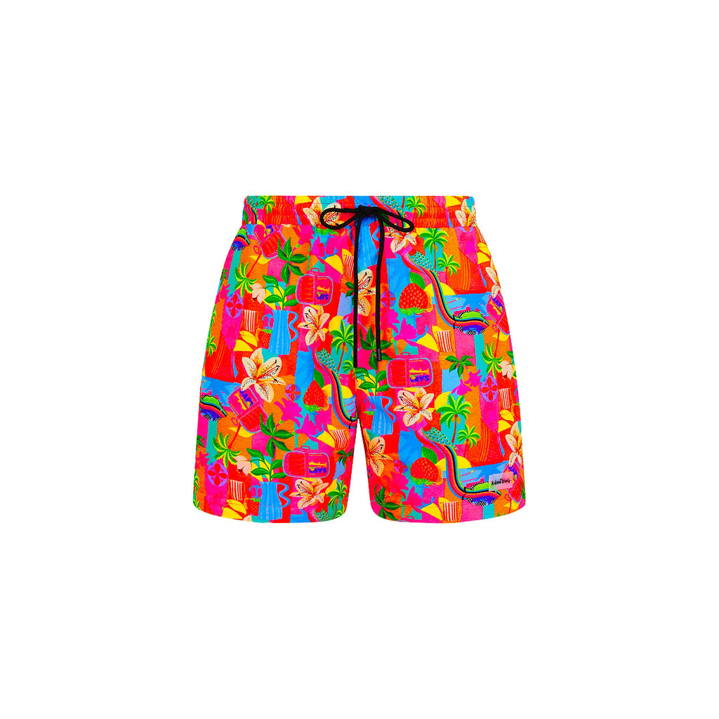 TRUNK110: Men's Swim Trunks - Havana Haven