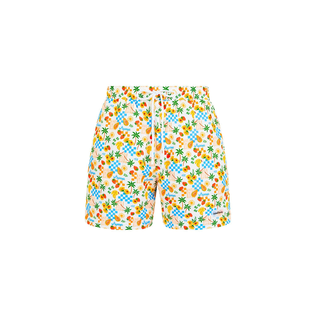 TRUNK110: Men's Swim Trunks - Suncatcher