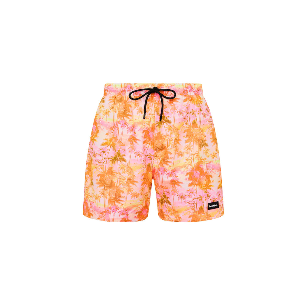 TRUNK110: Men's Swim Trunks - Wild Skies