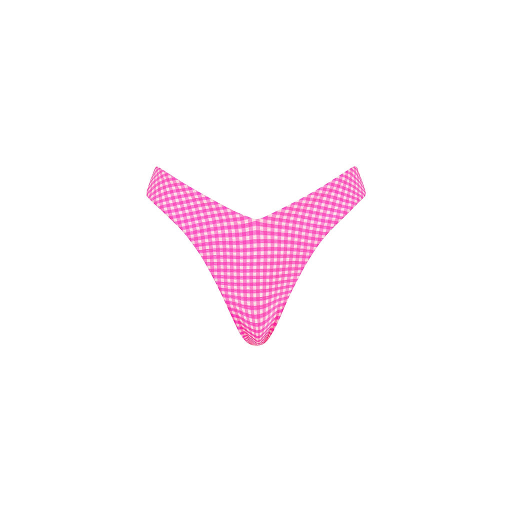BOT225: Y Cheeky Bikini Bottom - Pink Diva