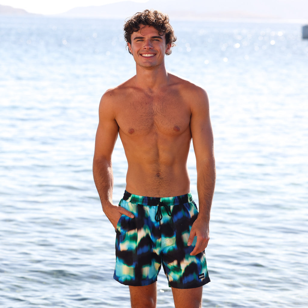 TRUNK110: Men's Swim Trunks - Ocean Mischief