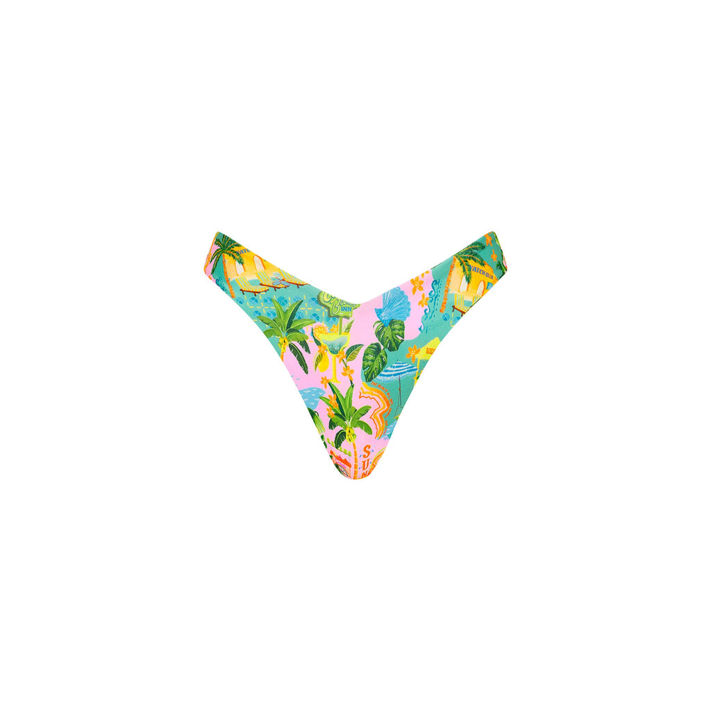 BOT225: Y Cheeky Bikini Bottom - Sunlit Spritz
