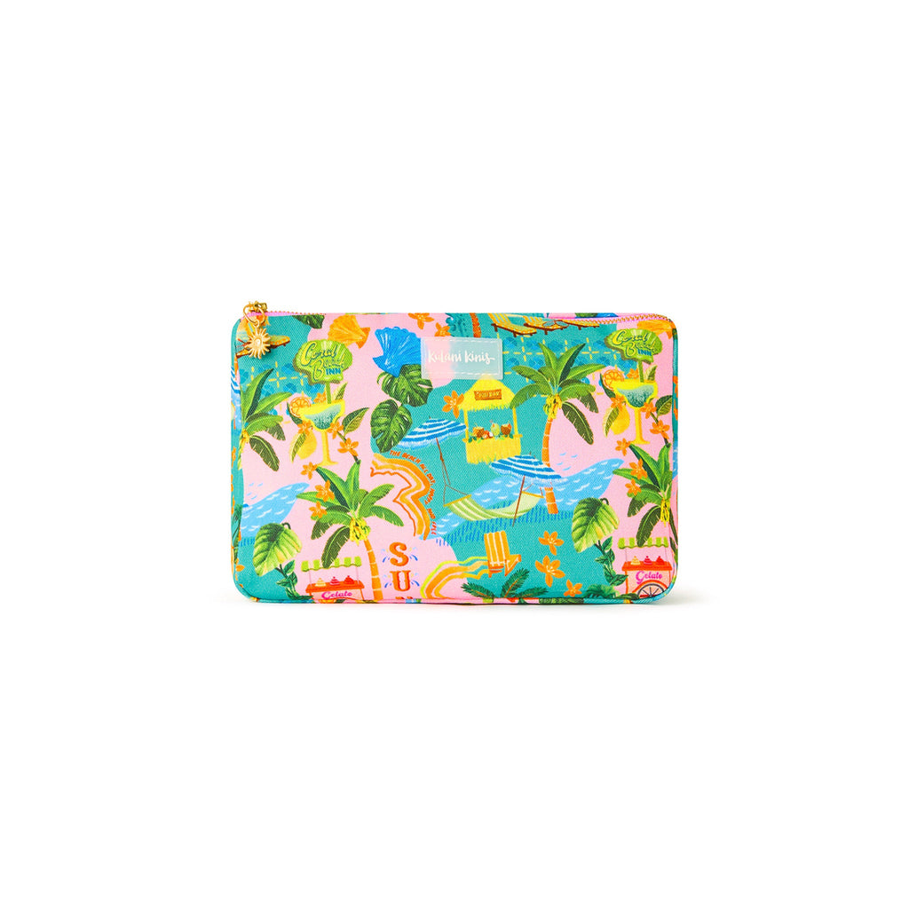 POUCH101: Beach Pouch - Sunlit Spritz