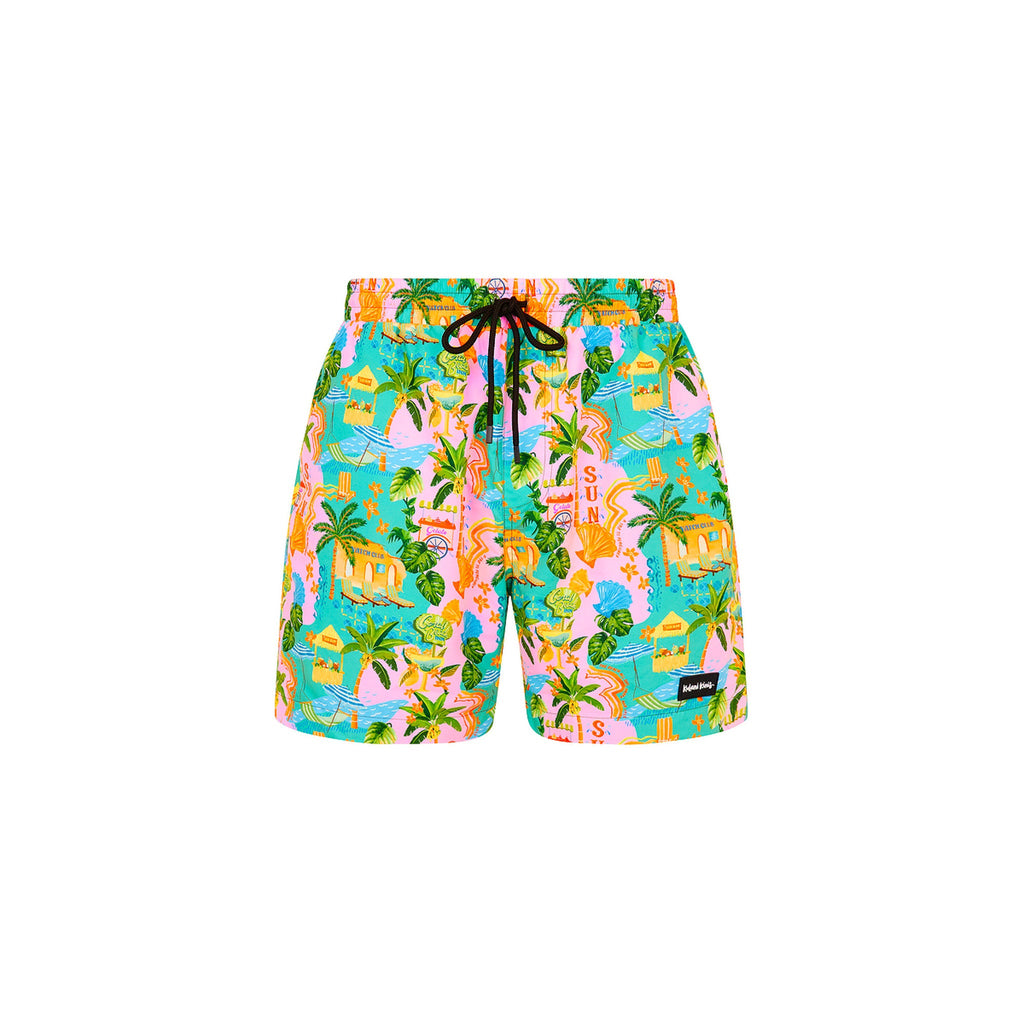TRUNK110: Men's Swim Trunks - Sunlit Spritz