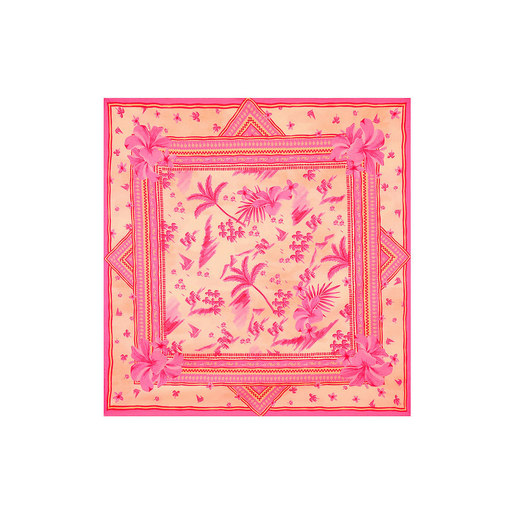 17493: Summer Bandana Scarf Top - Sippin Pretty