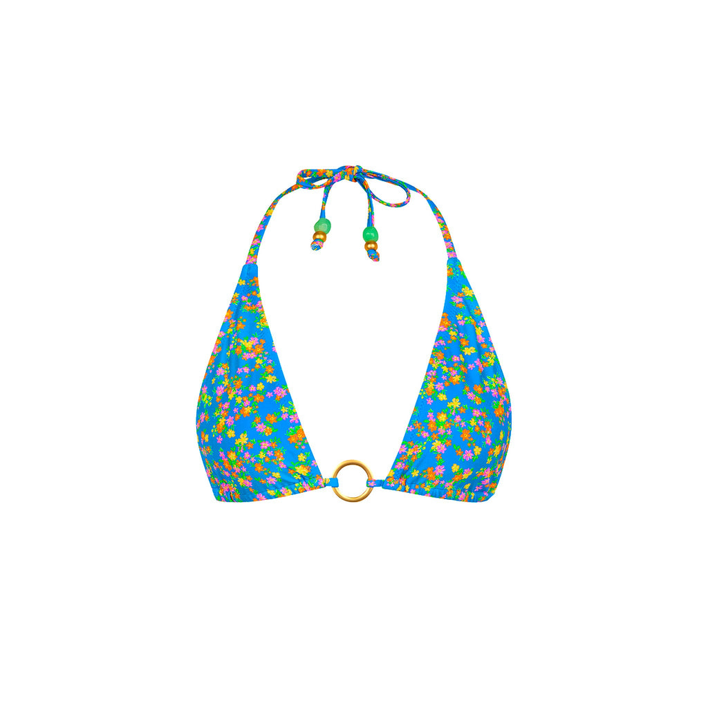 TOP188: Ring Halter Bikini Top - La Belle