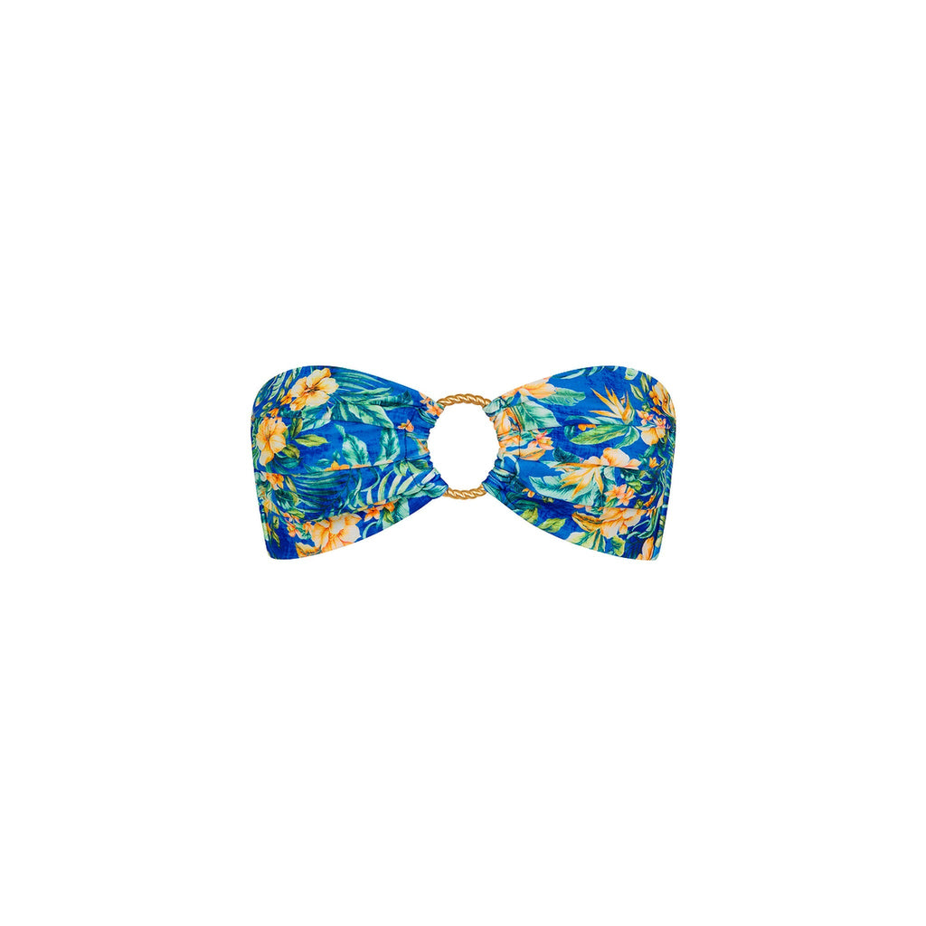 TOP154: Strapless Bandeau Bikini Top - Tropez Tides