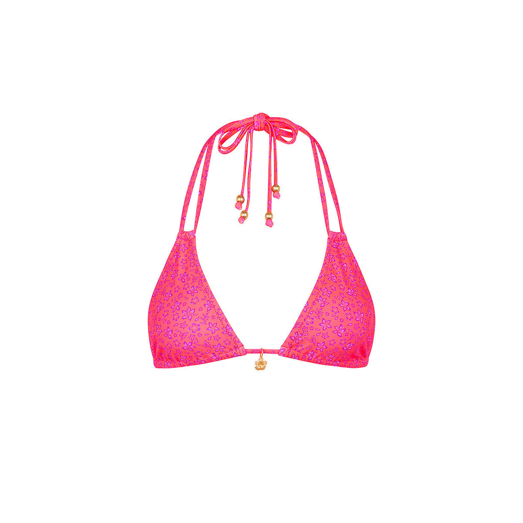 TOP155: Halter Bralette Bikini Top - Kiss Me